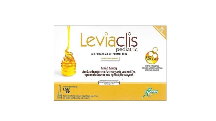 Aboca Leviaclis Pediatric Enema 6x5gr