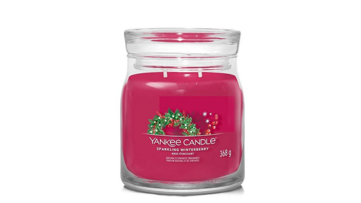 Yankee Candles Sparkling Winterberry 368g