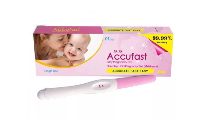 Accufast Pregnancy Test Double