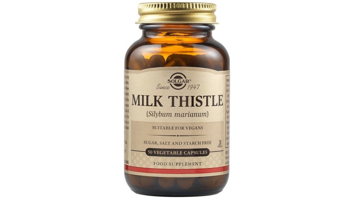 Solgar Milk Thistle 50 Vegetable Capsules