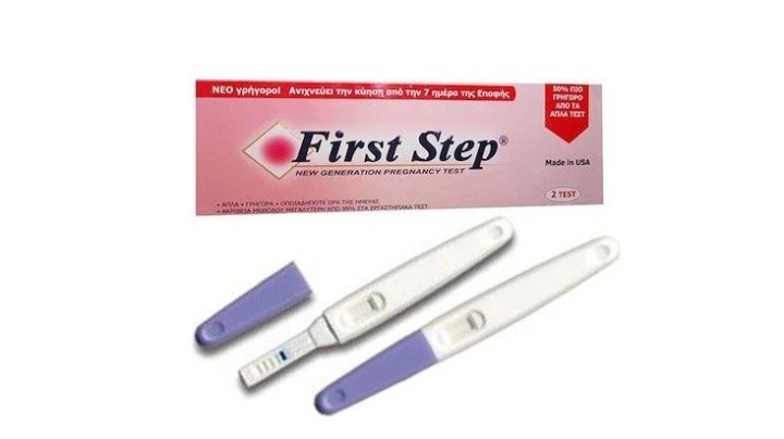First Step Pregnancy Test Double
