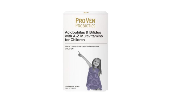 Proven Probiotics with A-Z Multivitamins for Children 30 Chewable Tablets