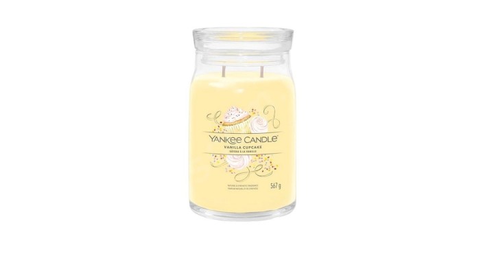 Yankee Candle Large Signature Vanilla Cupcake Jar 567gr