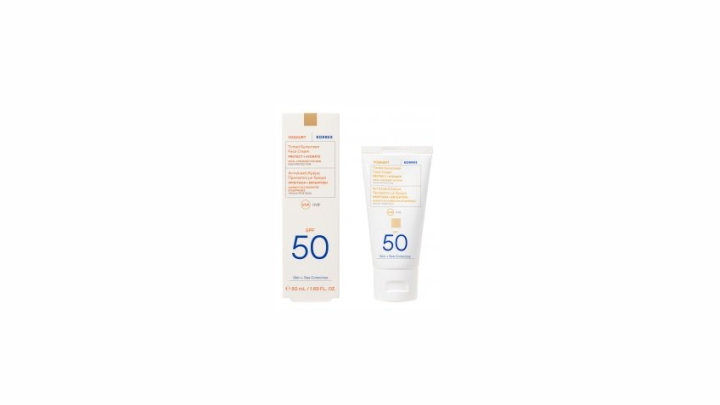 Korres Yoghurt Sunscreen Tinted Face Cream Spf50 50ml