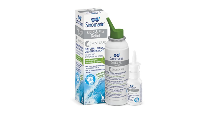 Sinomarin Cold & Flu Relief Spray 100ml