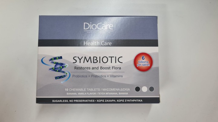 Diocare Symbiotic 10 Chewable Tablets
