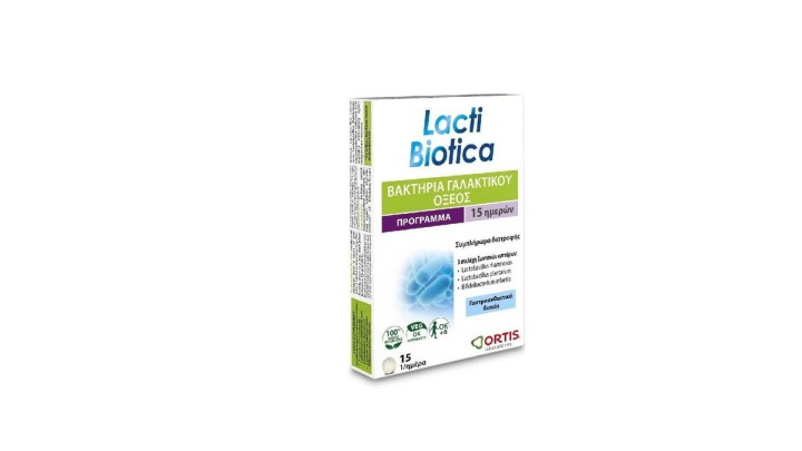 Ortis Lacti Biotica 15 Tabs