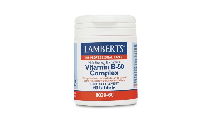 Lamberts Vitamin B-50 Complex 60 Tabletss
