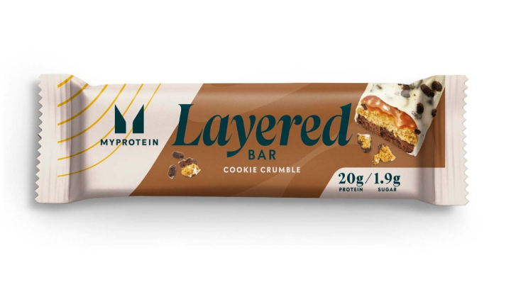 My Protein Layered Bar Cookie Crumble 1pc