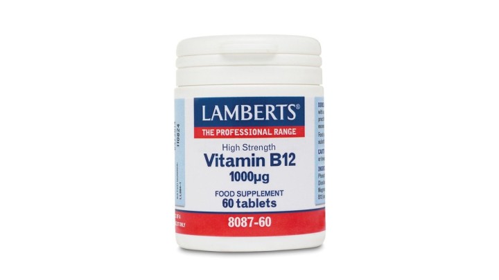 Lamberts Vitamin B12 1000Μg 60 Tabletss