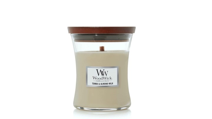 Woodwick  Scented Candle Tonka & Almond Milk 275gr