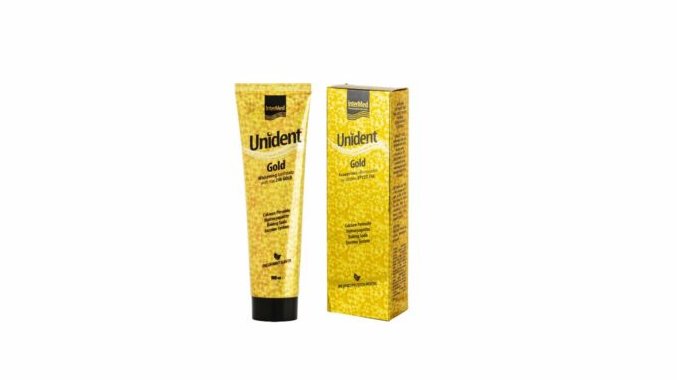 Intermed Unident Gold Toothpaste 100ml