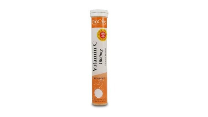 Diocare Vitamin C 1000mg 24 Effervescent Tabs