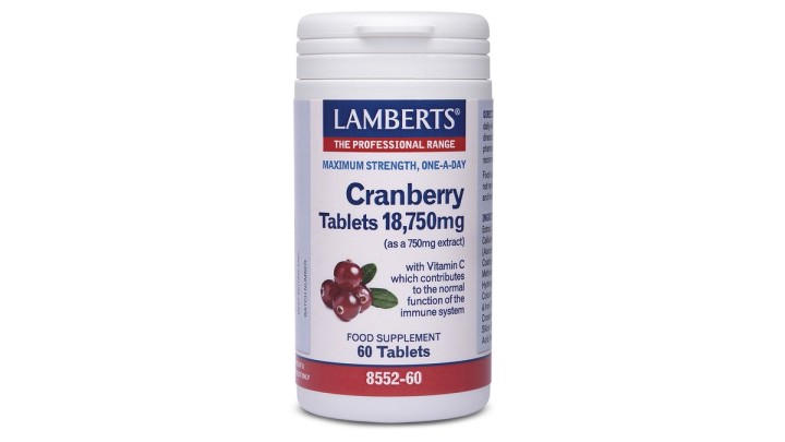 Lamberts Cranberry 60 Tablets 18,750Mg
