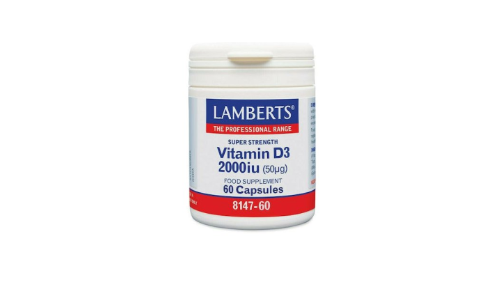 Lamberts Vitamin D3 2000iu (50Mg) 60caps