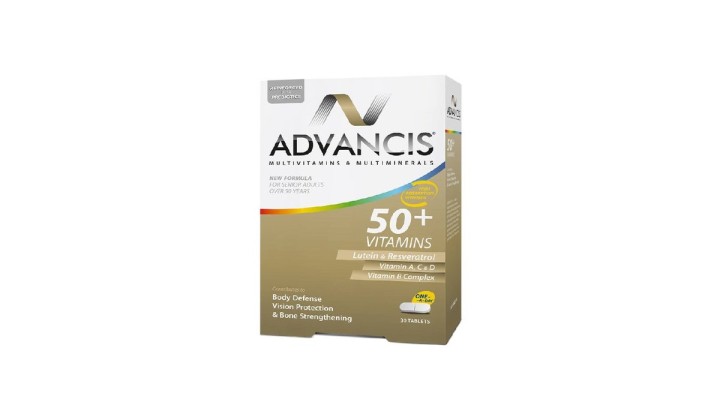 Advancis 50+ Vitamins Tabs 30