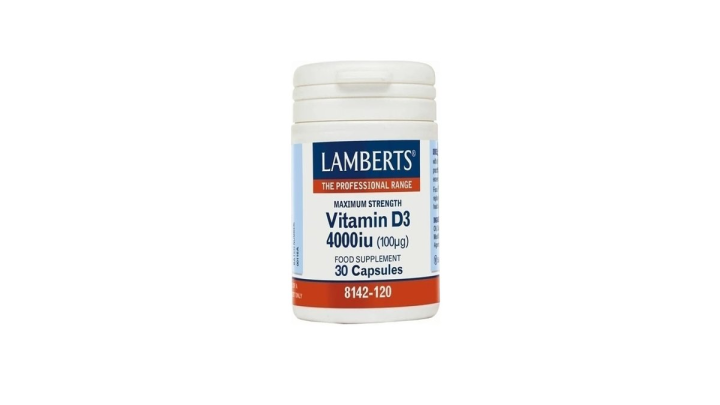 Lamberts Vitamin D3 4000iu (100Mg) 30caps
