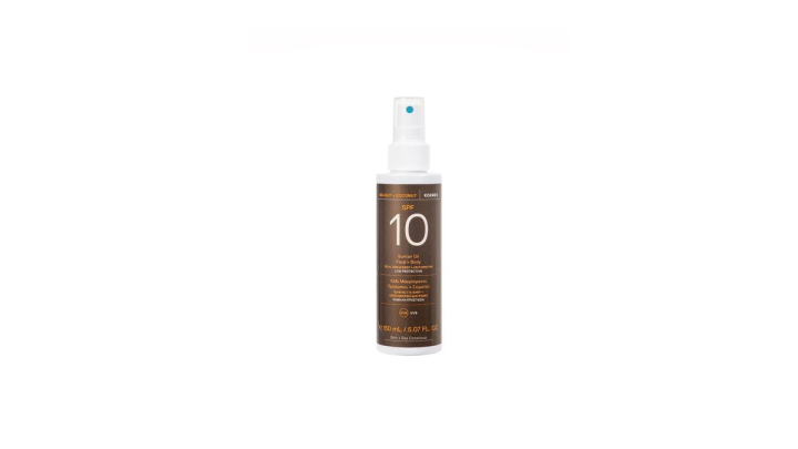 Korres Suntan Oil Face+Body SPF10 150ml
