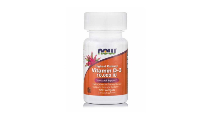 Now Vitamin D3 10000iu 120softgels