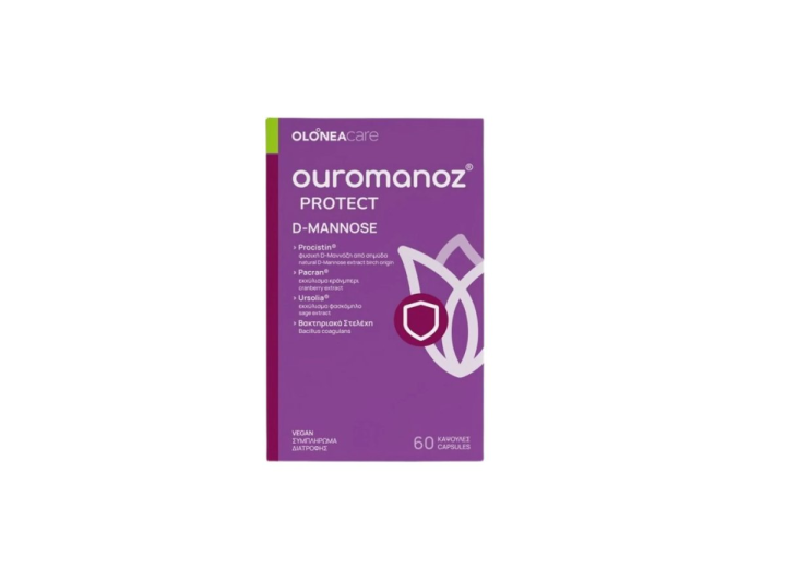 Ouromanoz Protect D-Mannose 60 Capsules