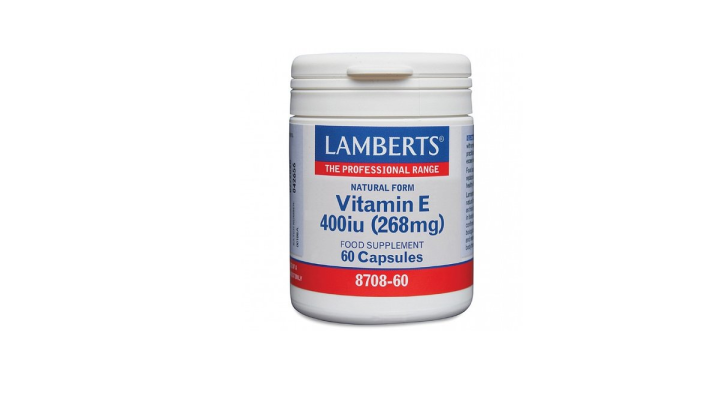 Lamberts Natural Vitamin E 400Iu 60Caps