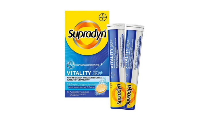 Supradyn Supradyn Vitality 50+ 30 Effervescent Tablets