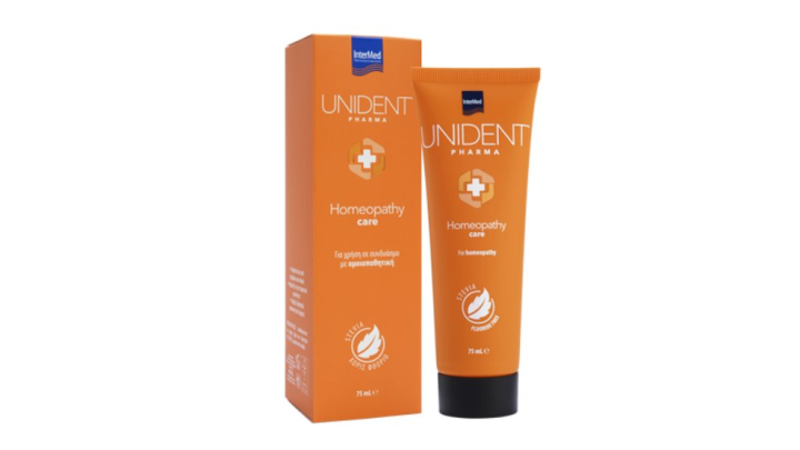 Unident Homeopathy Care Toothpaste 75ml