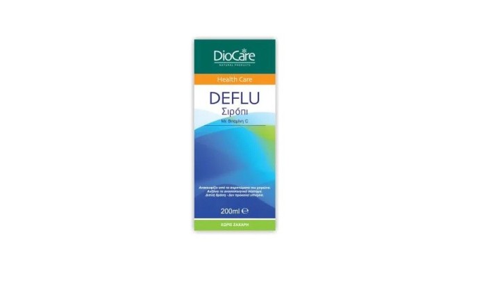 DioCare Deflu Syrup With Vitamin C x 200ml