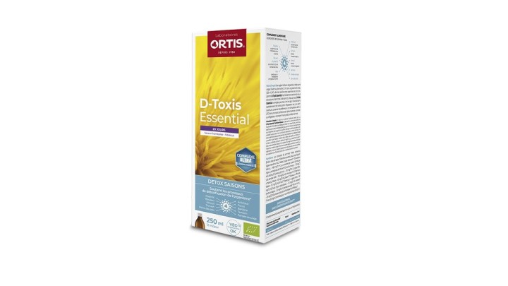 Ortis D-Toxis Rasberry-Vitality 250ml