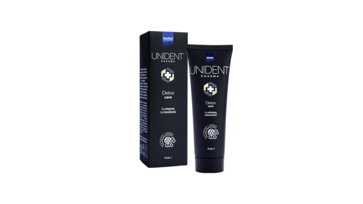 Unident Black Detox Care Toothpaste 75ml