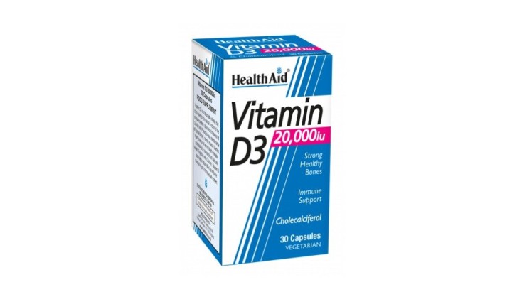 Health Aid Vitamin D3 20.000Iu 30 Caps