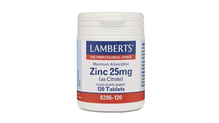 Lamberts Zinc Citrate 25Mg 120 Tables