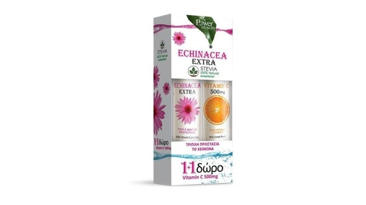 Power Health Echinacea Extr.Effervescent +Vitamin  C 500Mg Free