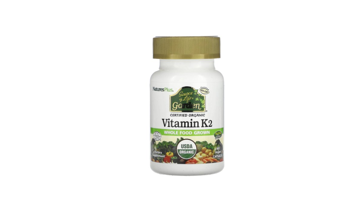 Natures Plus Source of Life Garden Vitamin K2 60 Vegan Capsules