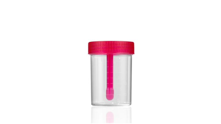 Urine Container Cup with Spoon 50ml
