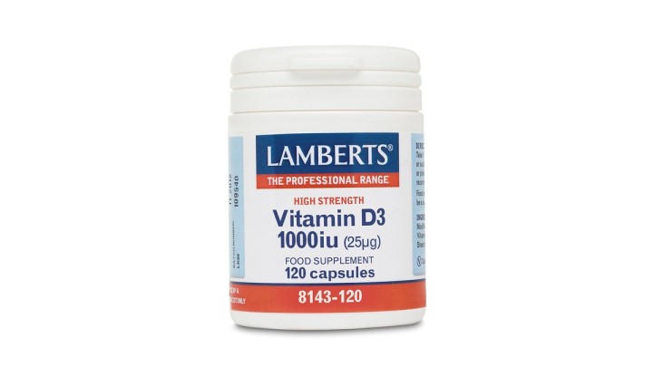 Lamberts Vitamin D3 1000 I.U. (25Mg) 120 Caps