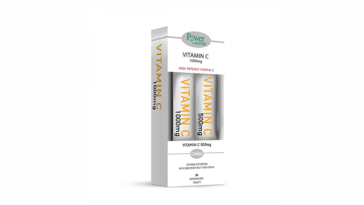 Power Health Vitamin C 1000Mg Effer.+Vitamin C 500Mg Free