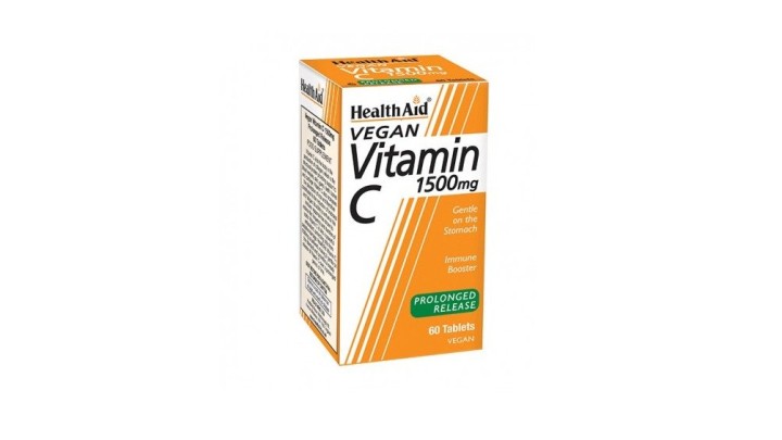 Health Aid Vitamin C 1500Mg Tabs 60S