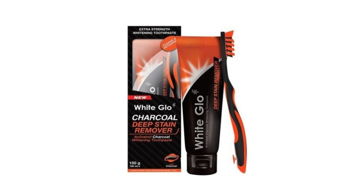 White Glo Charcoal Deep Stain Remover Toothpaste 100ml