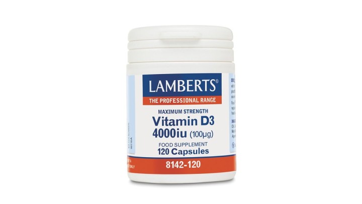 Lamberts Vitamin D3 4000Iu (100Mg) 120 Caps