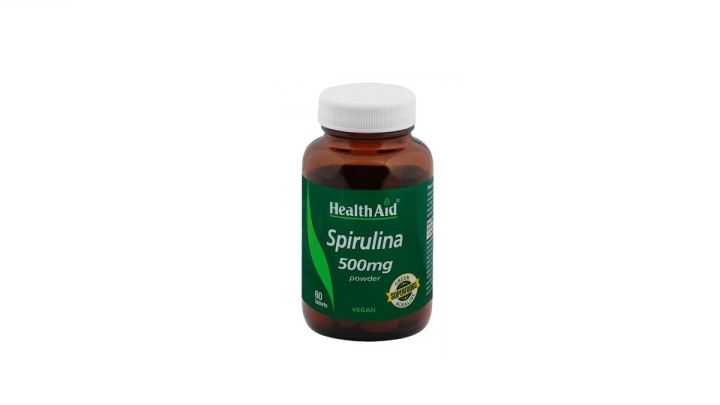 HealthAid Spirulina 500mg 60 Tablets