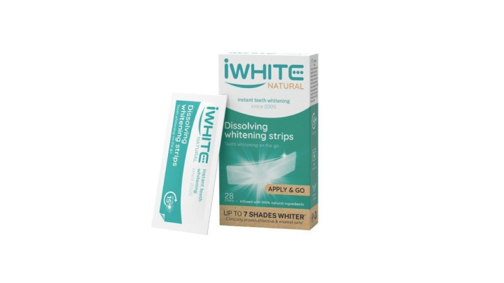 iWHITE Natural Whitening Strips