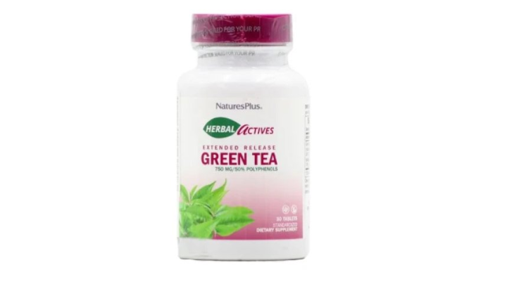 Natures Plus Green Tea Extended Release 30 Tablets