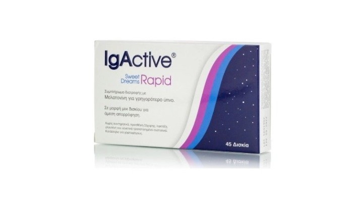 Igactive Sweet Dreams Rapid, Tablets, 45
