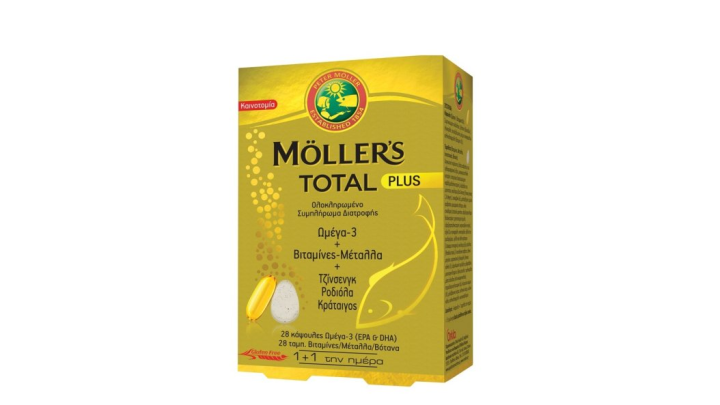 Mollers Total Plus 28 caps + 28 tabs