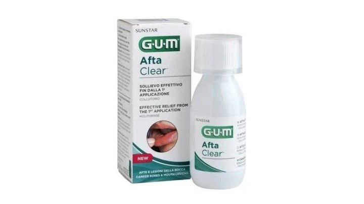 Gum Aftaclear Rinse 120ml