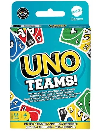 UNO CARDS TEAMS 2025