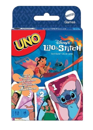UNO CARDS LILO AND STITCH