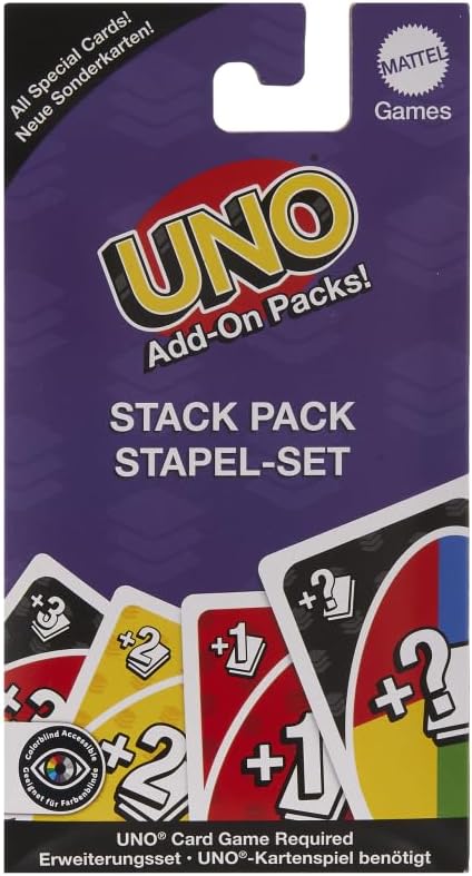 UNO CARDS ADD-ON PACKS! ASST /P
