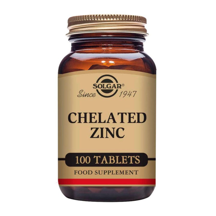 Solgar Chelated Zinc Tabs 100